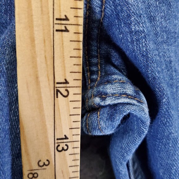 Eddie Bauer Jeans Mens 42x34 Blue Authentic Relaxed Fit Straight Leg *Read* - Picture 9 of 15